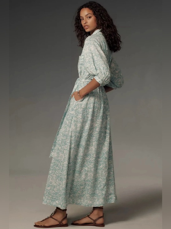 Anthropologie Dresses & Skirts - 💫ANTHROPOLOGIE💫 Maeve Irene Linen Shirt Dress